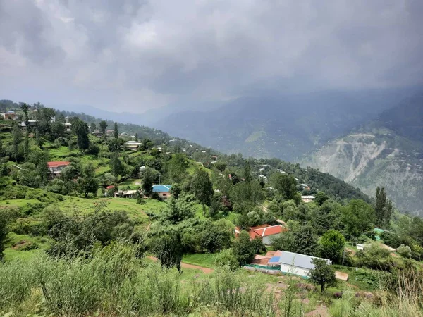 Paquistão País Bonito Vales Verdes Montanhas Altas Rios Longos Beleza — Fotografia de Stock