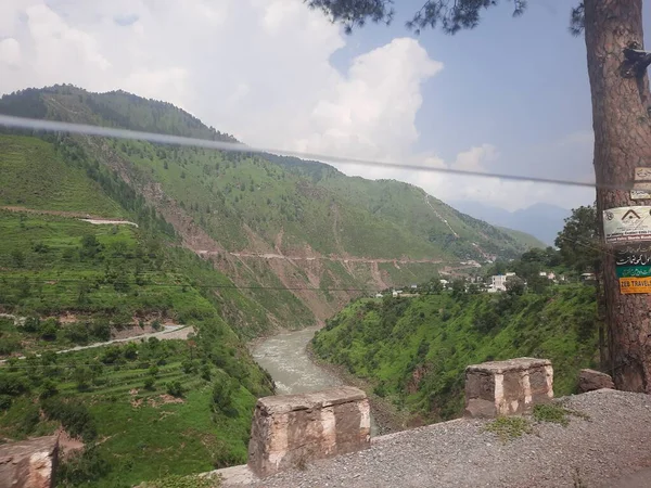 Pakistan Jest Pięknym Krajem Zielonych Dolin Wysokich Gór Długich Rzek — Zdjęcie stockowe
