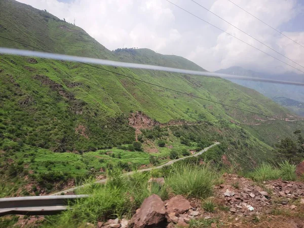 Pakistán Hermoso País Verdes Valles Altas Montañas Largos Ríos Belleza —  Fotos de Stock