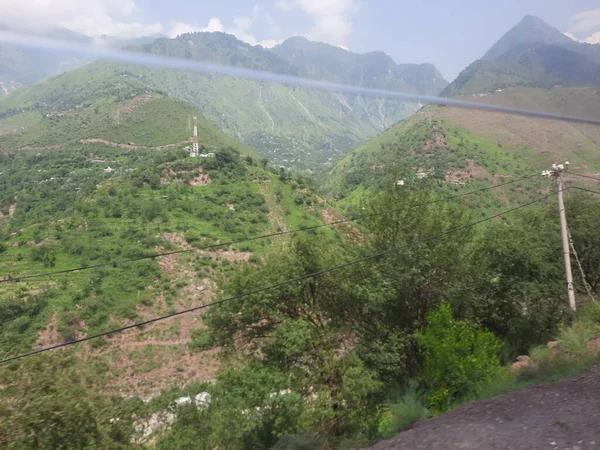 Pakistan Bellissimo Paese Verdi Valli Alte Montagne Lunghi Fiumi Bellezza — Foto Stock