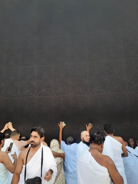 Pilgrims All World Performing Tawaf Masjid Haram Mecca — Φωτογραφία Αρχείου