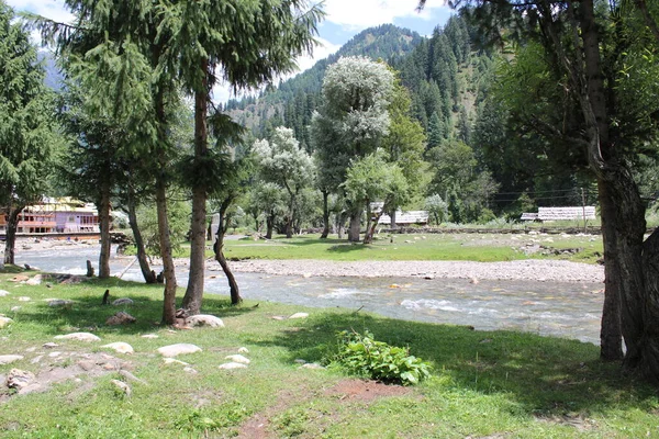 Stunning Beauty Neelum Valley Kashmir Neelum Valley Famous Its Natural — Stock Photo, Image