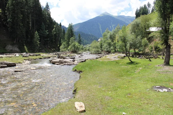Indah Sekali Lembah Neelum Kashmir Lembah Neelum Terkenal Dengan Keindahan — Stok Foto