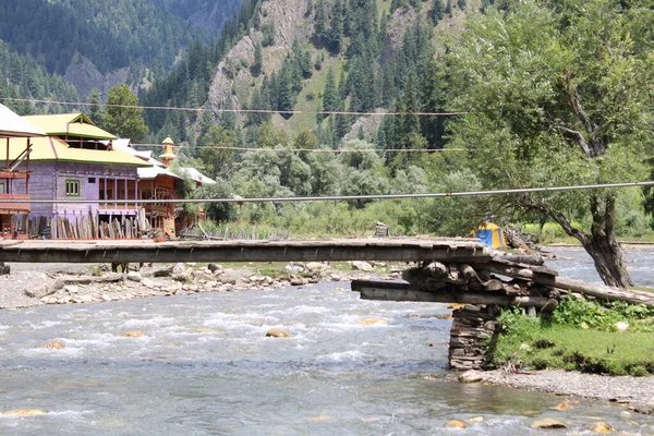 Impresionante Belleza Del Valle Del Neelum Cachemira Valle Del Neelum — Foto de Stock