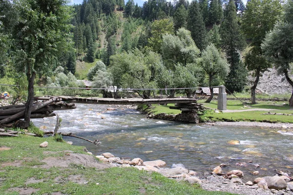 Splendida Bellezza Della Valle Neelum Kashmir Neelum Valley Famosa Sue — Foto Stock