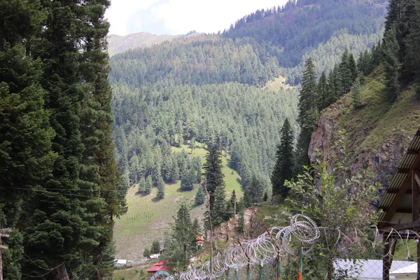 Fantastisk Skönhet Neelumdalen Kashmir Neelum Dalen Känd För Sin Naturliga — Stockfoto