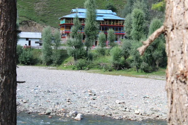 Impresionante Belleza Del Valle Del Neelum Cachemira Valle Del Neelum — Foto de Stock