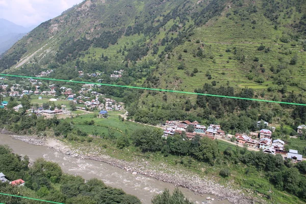 Oszałamiające Piękno Doliny Neelum Kaszmirze Dolina Neelum Słynie Naturalnego Piękna — Zdjęcie stockowe