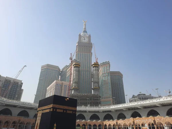 Gyönyörű Belső Kilátás Masjid Haram Mekka — Stock Fotó