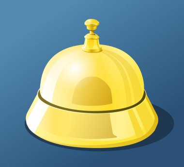 Kapıcı çan illüstrasyonunu ara. Altın Çan