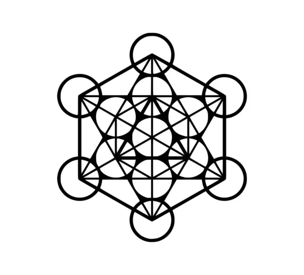 Cube of Metatron Sacred geometry