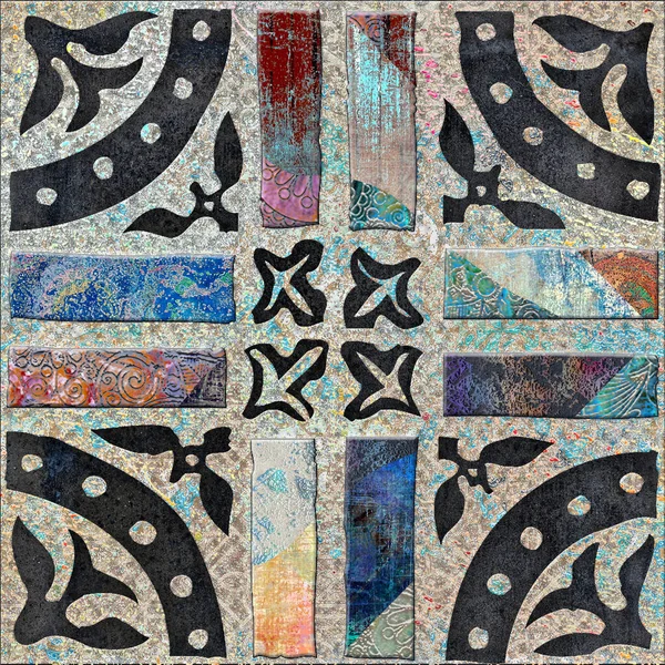 Geometrik desenli soyut arkaplan