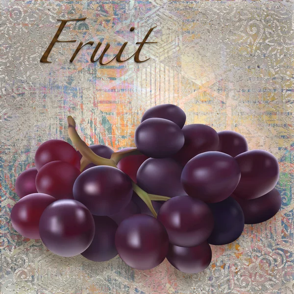 Bir demet kırmızı ve sarı kiraz mavi arka planda