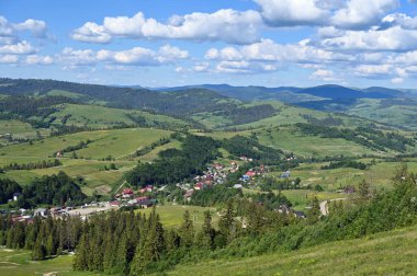 resim gibi ve güzel dağ manzarası