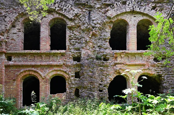 Antigua Abandonada Fortificación Militar Fuerte Tarakanovsky — Foto de Stock