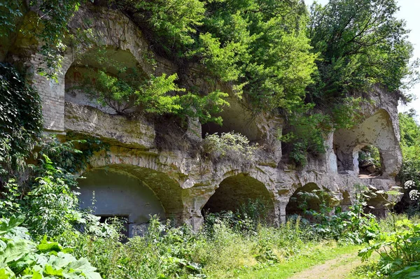 Antigua Abandonada Fortificación Militar Fuerte Tarakanovsky — Foto de Stock