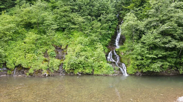 River Small Waterfall Mountains — Fotografia de Stock