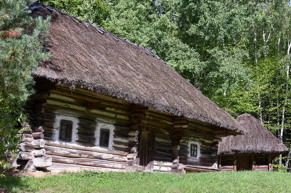 Vieille Maison Siècle Dernier Dans Village Ukrainien — Photo