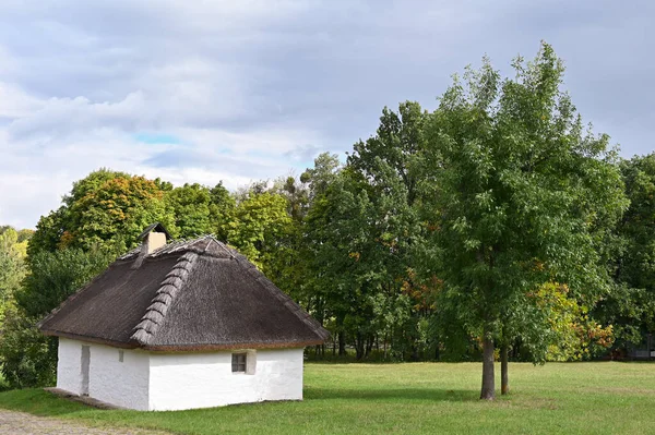 Stary Dom Ubiegłego Wieku Ukraińskiej Wsi — Zdjęcie stockowe