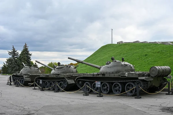 在前苏联各国服役的装甲车辆 — 图库照片