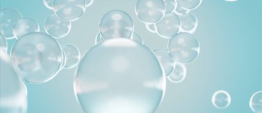 Yaratıcı Lüks Vitamin Kolajeni Serumu Pürüzsüz Arkaplan Duvar Kağıdı 3B Yapılandırması