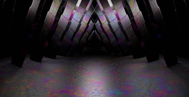 Bilinmeyen Metalik Bodrum Yeraltı Salonu Gri Sancak Arkaplan Duvar Kağıdı Arkaplanı Ürün Arkaplanı Sunumu 3B