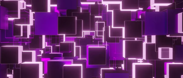 Абстрактный Фиолетовый Геометрический Фон — стоковое фото