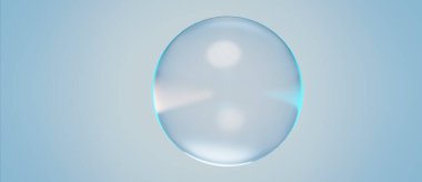 Soyut Moleküller Colagen Vitamin Serumu Arkaplan 3D Render