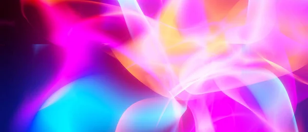 Abstract Colorful Light Art Effects Clean Dim Purple Background Wallpaper — Stock fotografie