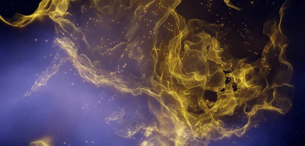Creative Space Galaxy Stars Universe Filled Stars Nebula Galaxy Vivid — стоковое фото