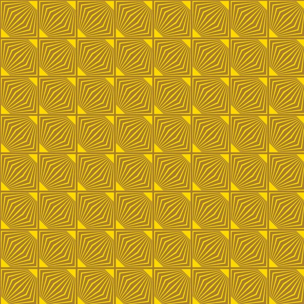 Vector Golden Motif Géométrique Abstrait Sans Couture Fond — Image vectorielle