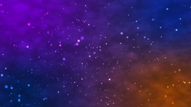 Uçan Parçacık Arkaplan Canlandırma Şablonu