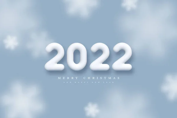 2022 Señal de Año Nuevo. — Vector de stock
