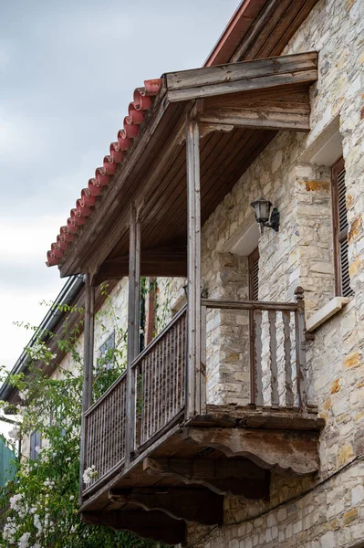 Küçük Dağlarda Yürümek Kıbrıs Taki Lefkara Antik Köyünde — Stok fotoğraf