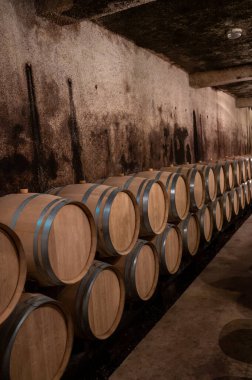 Yıllarca Burgundy 'deki mağaralardaki meşe fıçılarında kırmızı şarap bulundurmak, Pinot noir üzümünden yapılmak, pahalı Fransız şarabı üretimi