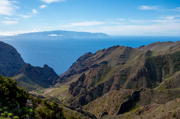 Вид Острів Гомера Парку Рал Тено Тенерифе Канарські Острови Іспанія — стокове фото