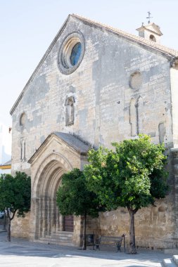 Jerez de la Frontera 'nın eski kısımlarında yürümek, Şeri şarabı yapmak, Endülüs, İspanya yazın