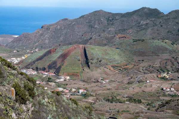 ペドレガレス山 テネリフェ島のテノパーク カナリア諸島 スペインの冬の景色 — ストック写真