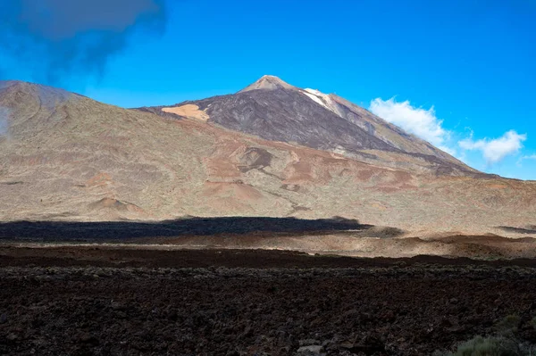 Επίσκεψη Του Εθνικού Πάρκου Teide Στην Τενερίφη Και Θέα Ηφαιστειακά — Φωτογραφία Αρχείου