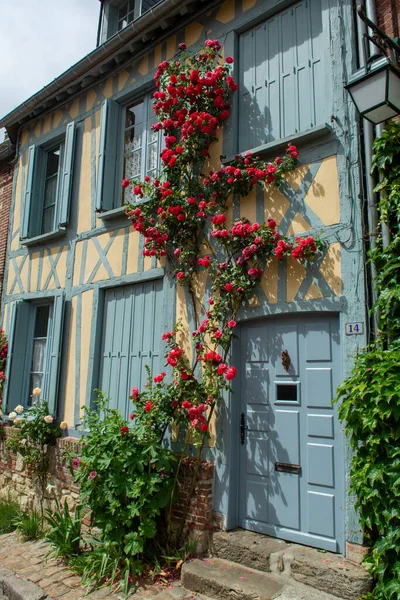 Destination Touristique Des Beaux Villages Français Gerberoy Petit Village Historique — Photo