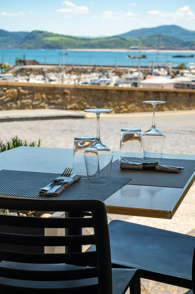 Interior Fish Restaurant Getaria Small Fisherman Village Basque Country Spain — Stock Photo, Image