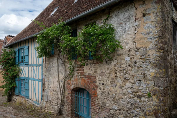 Туристичне Місце Одне Найкрасивіших Французьких Сіл Гербер Невелике Історичне Село — стокове фото
