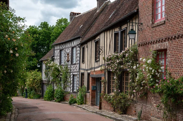 Destination Touristique Des Beaux Villages Français Gerberoy Petit Village Historique — Photo