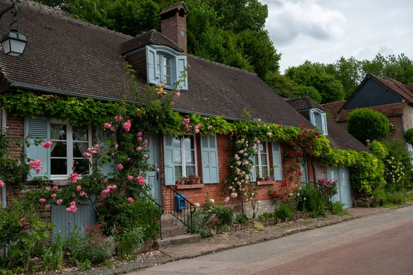 Destination Touristique Des Beaux Villages Français Gerberoy Petit Village Historique — Photo