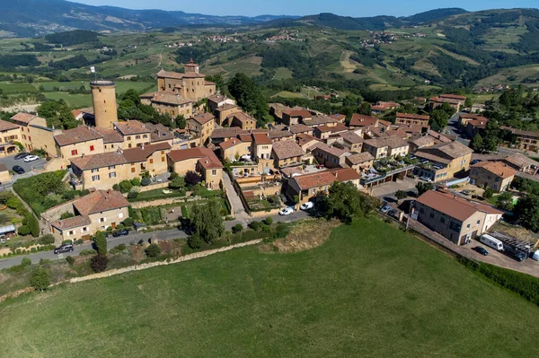 Wine tour with tasting of red dry wine and ruins of medieval castle of Chteauneuf du Pape ancient wine making village in France