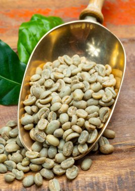 Güney Amerika 'dan yeşil kahve çekirdekleri Kolombiya ve Brezilya' dan, dağ sıraları ve kahve yetiştirmek için ideal iklimli kahve üreten bölgelerden geliyor.