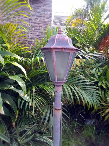 street lamp in the park