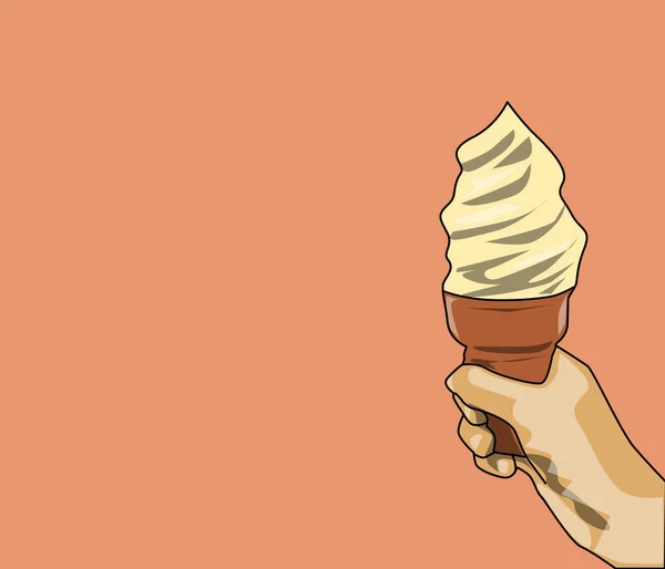 El çizimi karikatür çizimi. Turuncu bardaklı güzel bir kız, yüzünde kamış şapkasıyla..