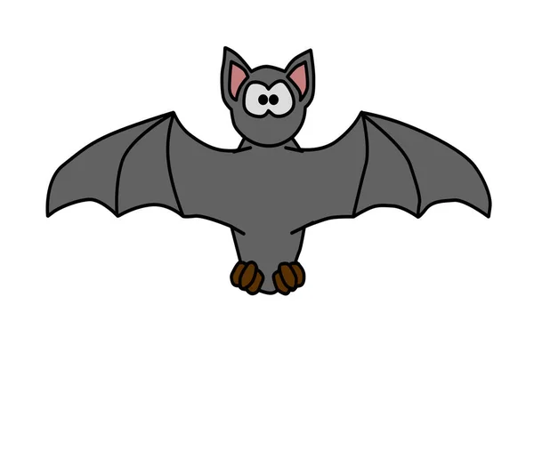 Halloween Morcegos Ícone Ilustração Design Gráfico — Fotografia de Stock