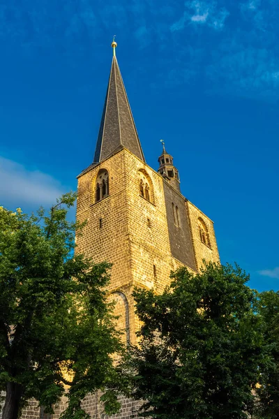 Vista Iglesia Quedlinburg Alemania — Foto de Stock